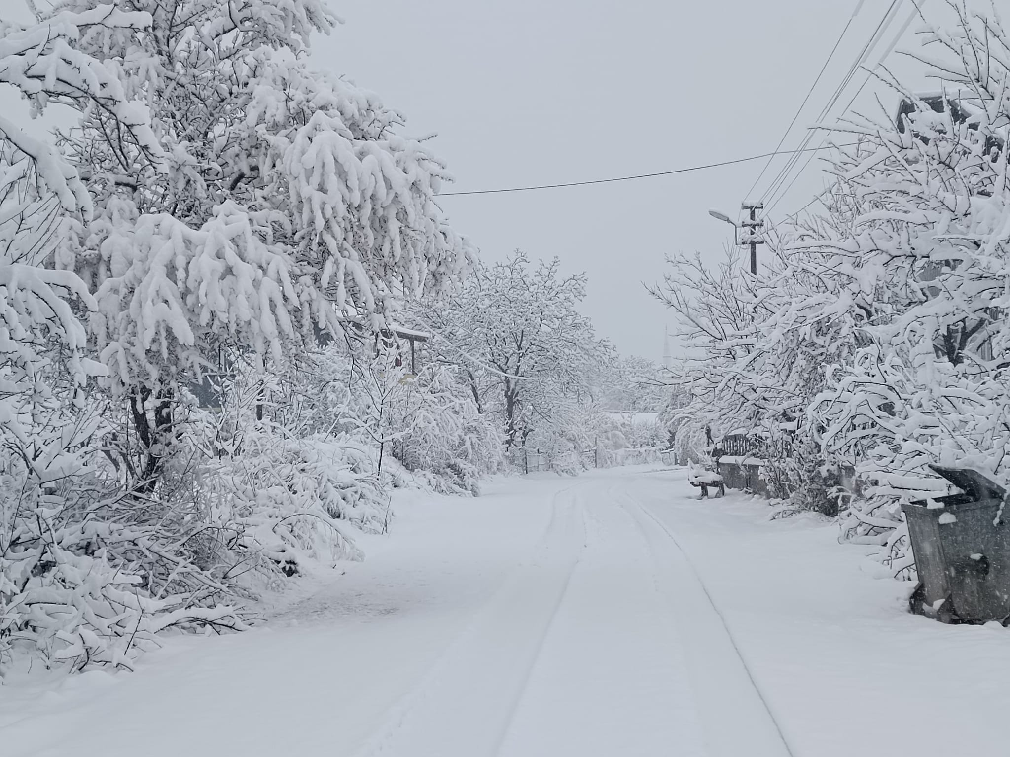 Mart sonu Çankırı’da kar yağışı