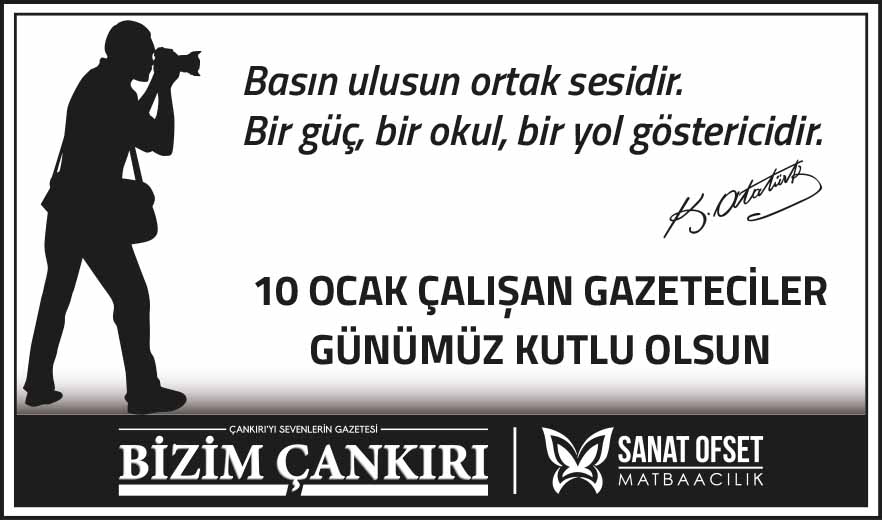 10 Ocak Çalışan Gazeteciler Günümüz kutlu olsun