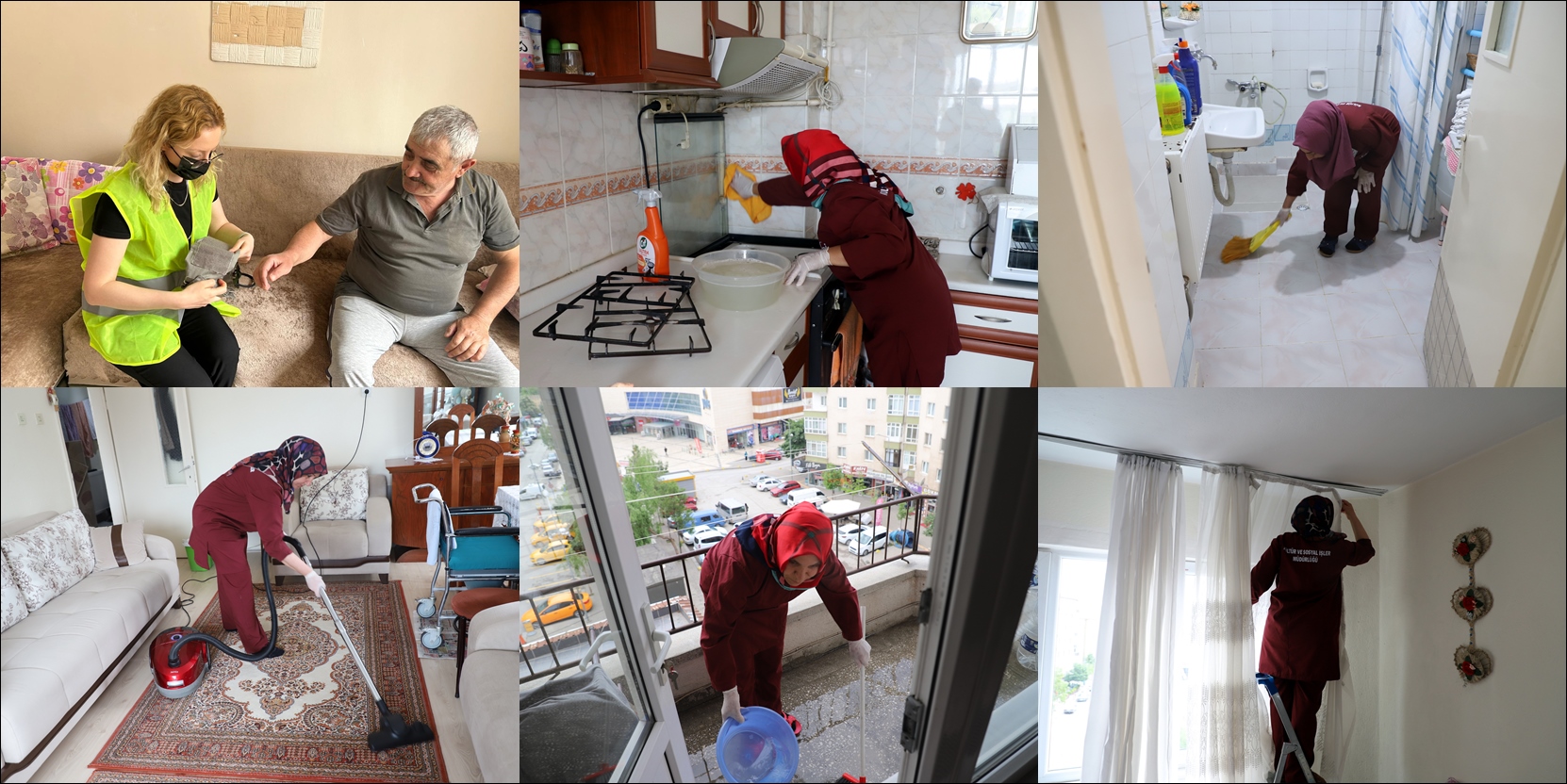 Çankırı Belediyesinin Evde Temizlik Hizmeti Hayatı Kolaylaştırıyor