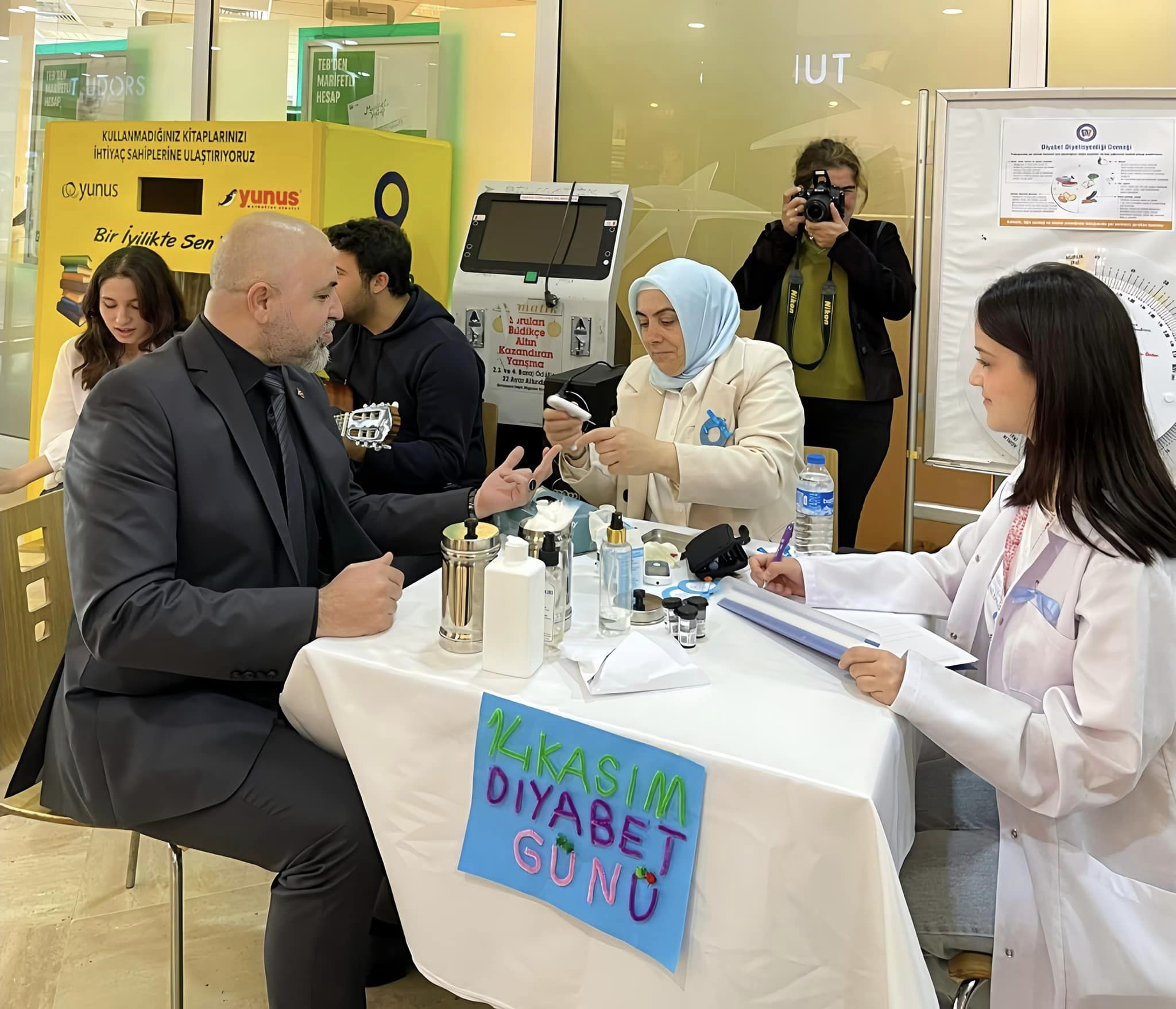Diyabete dikkat çektiler