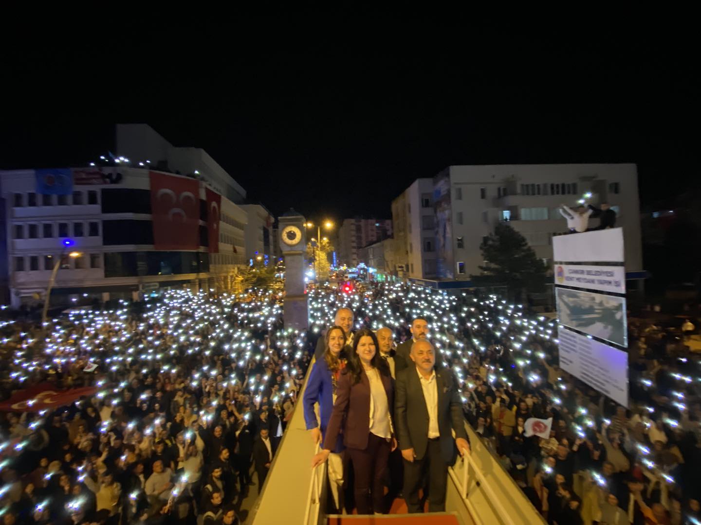 Çankırı “HAKKIYLA 5 YIL DAHA” dedi