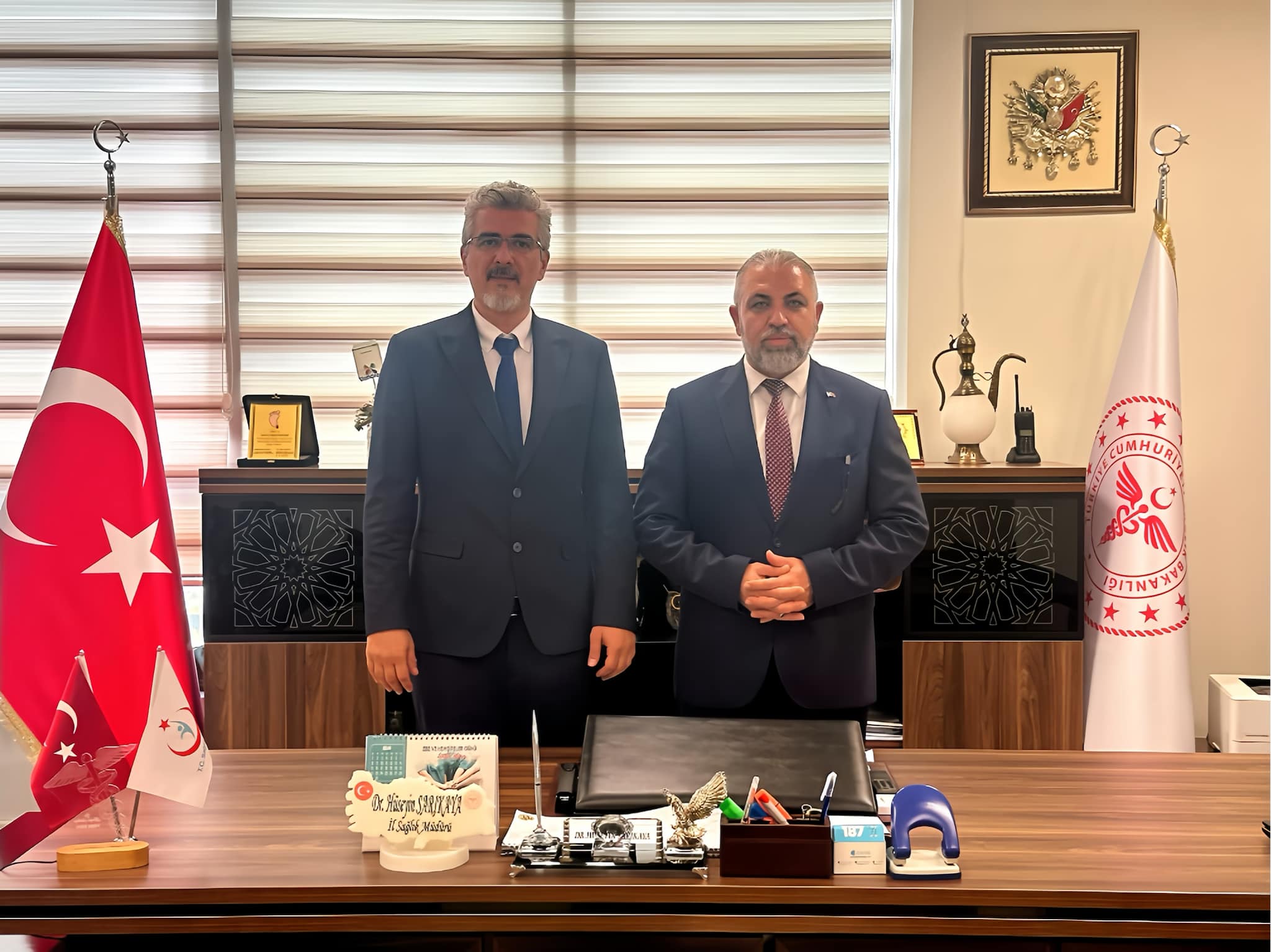 Sayın, Devlet Hastanesi Başhekimi oldu