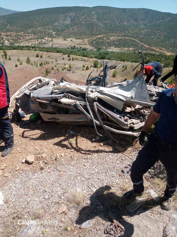 Ilgaz'da feci kaza:1 ölü 1 yaralı