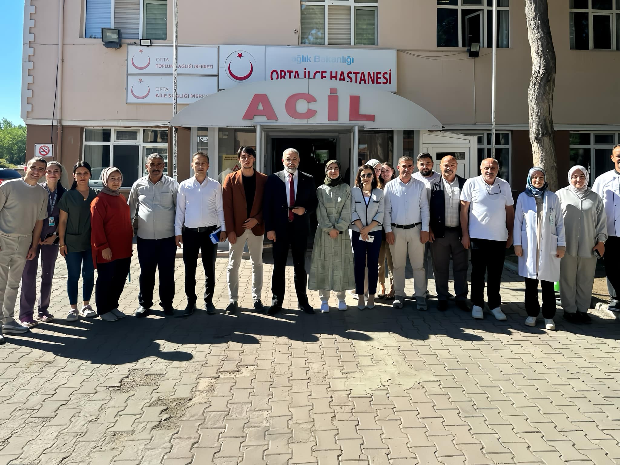 Sağlık Müdürü Sarıkaya, Orta İlçe Devlet Hastanesinde incelemelerde bulundu