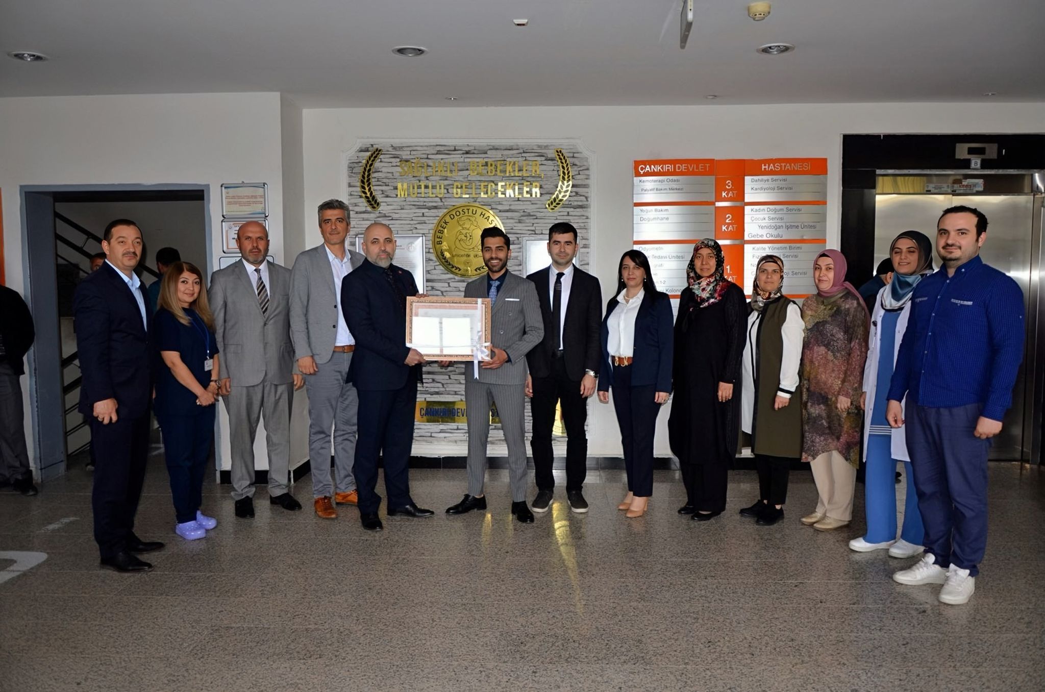 Çankırı Devlet Hastanesi “Anne Dostu Hastane” unvanı aldı