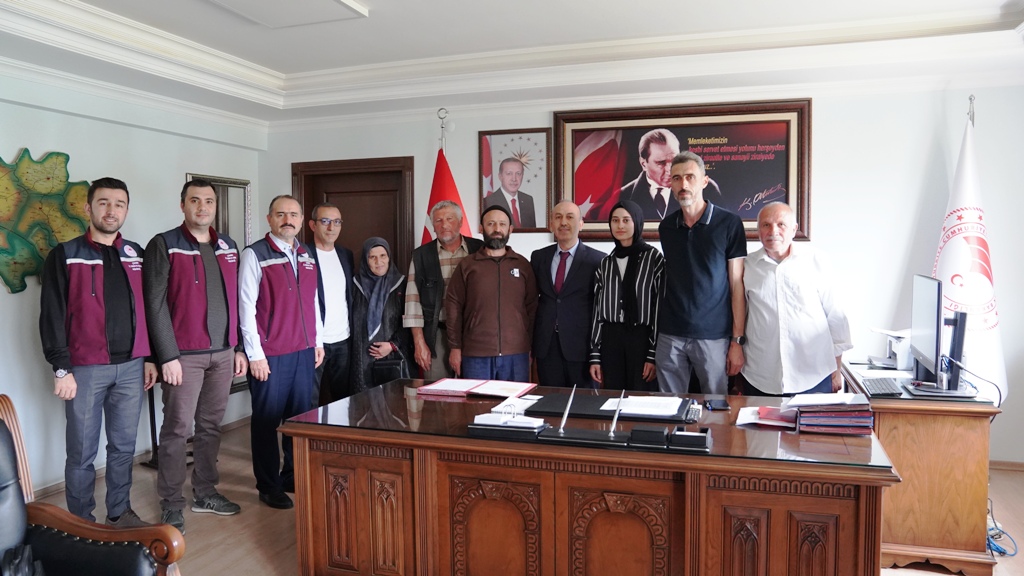 %70 Hibeli Çilek Bahçesi Kurulumu Bireysel Hibe Sözleşmeleri İmzalandı