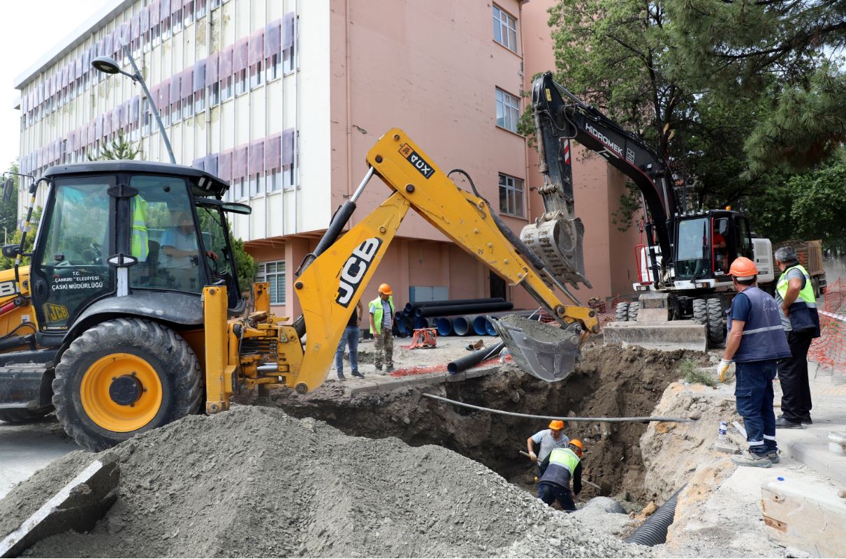 Çankırı’nın altyapı sistemleri iyileştiriliyor