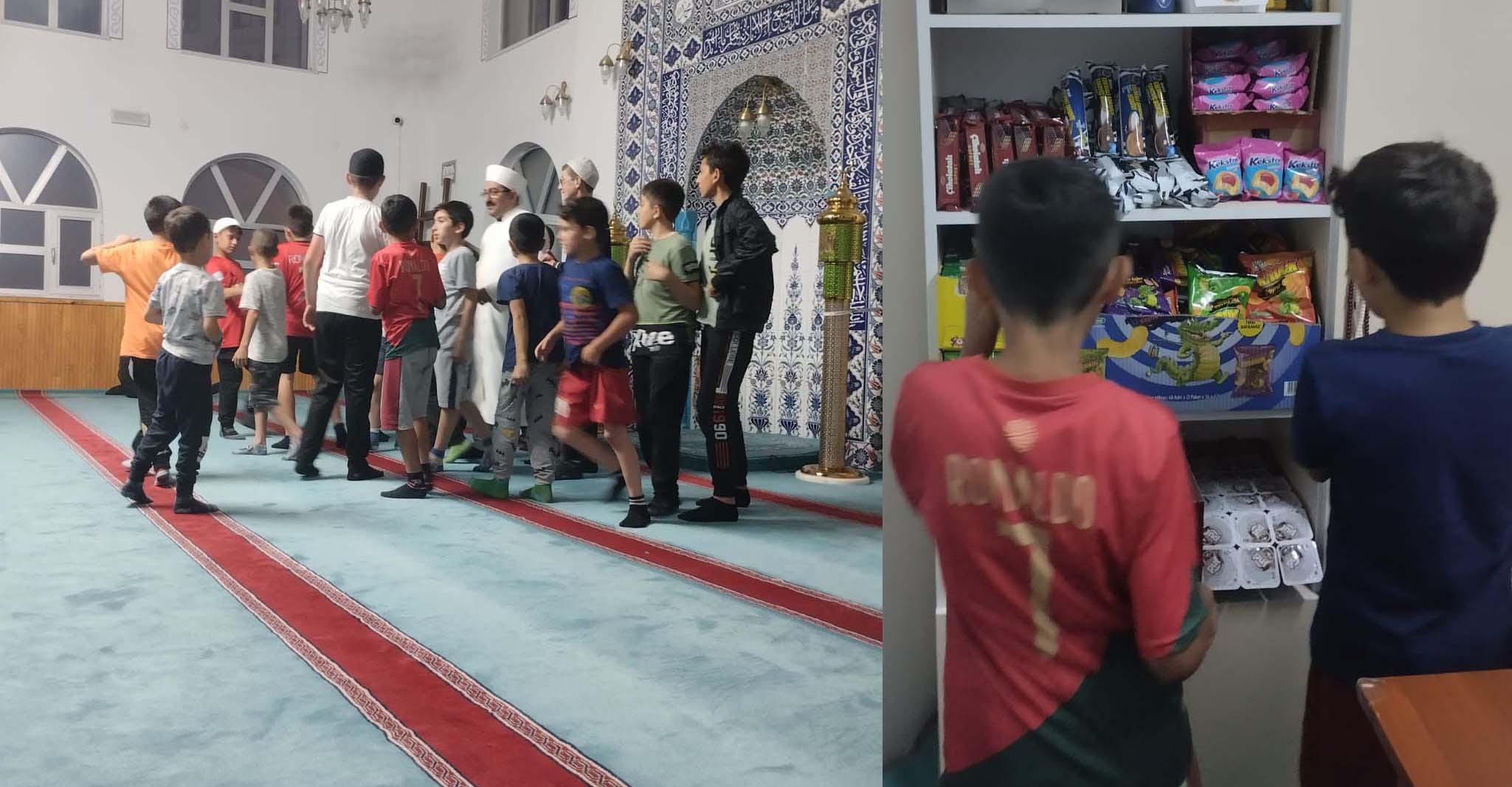 İmamlar, çocuklar camiye gelsin diye kantin açtı