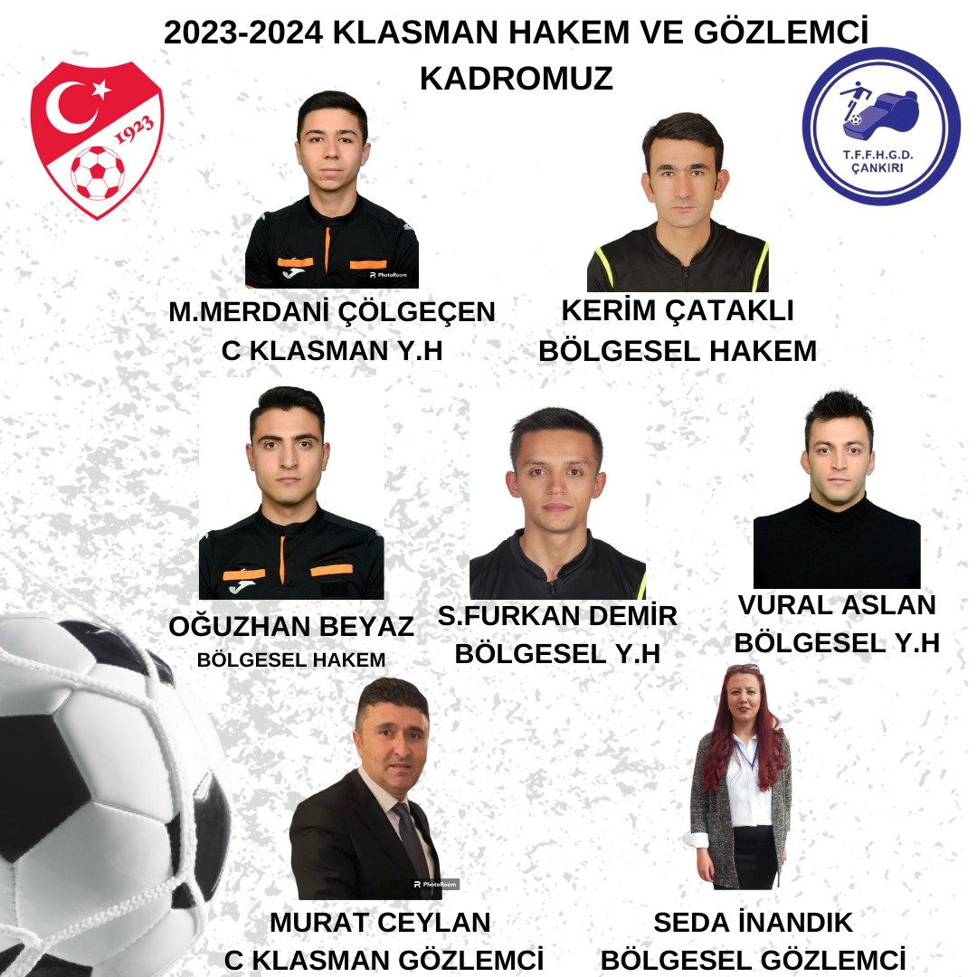 TFF’den Çankırılı hakemlere terfi
