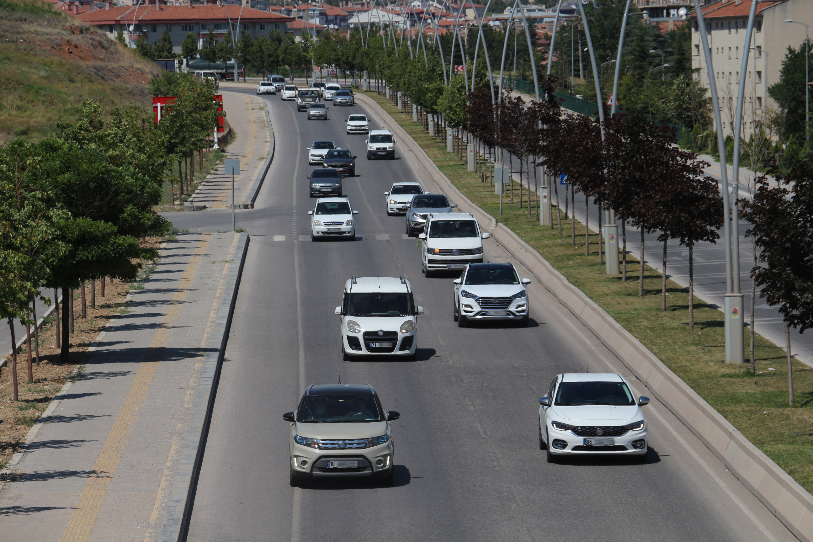 Çankırı’da araç sayısı 57 bin 335 oldu
