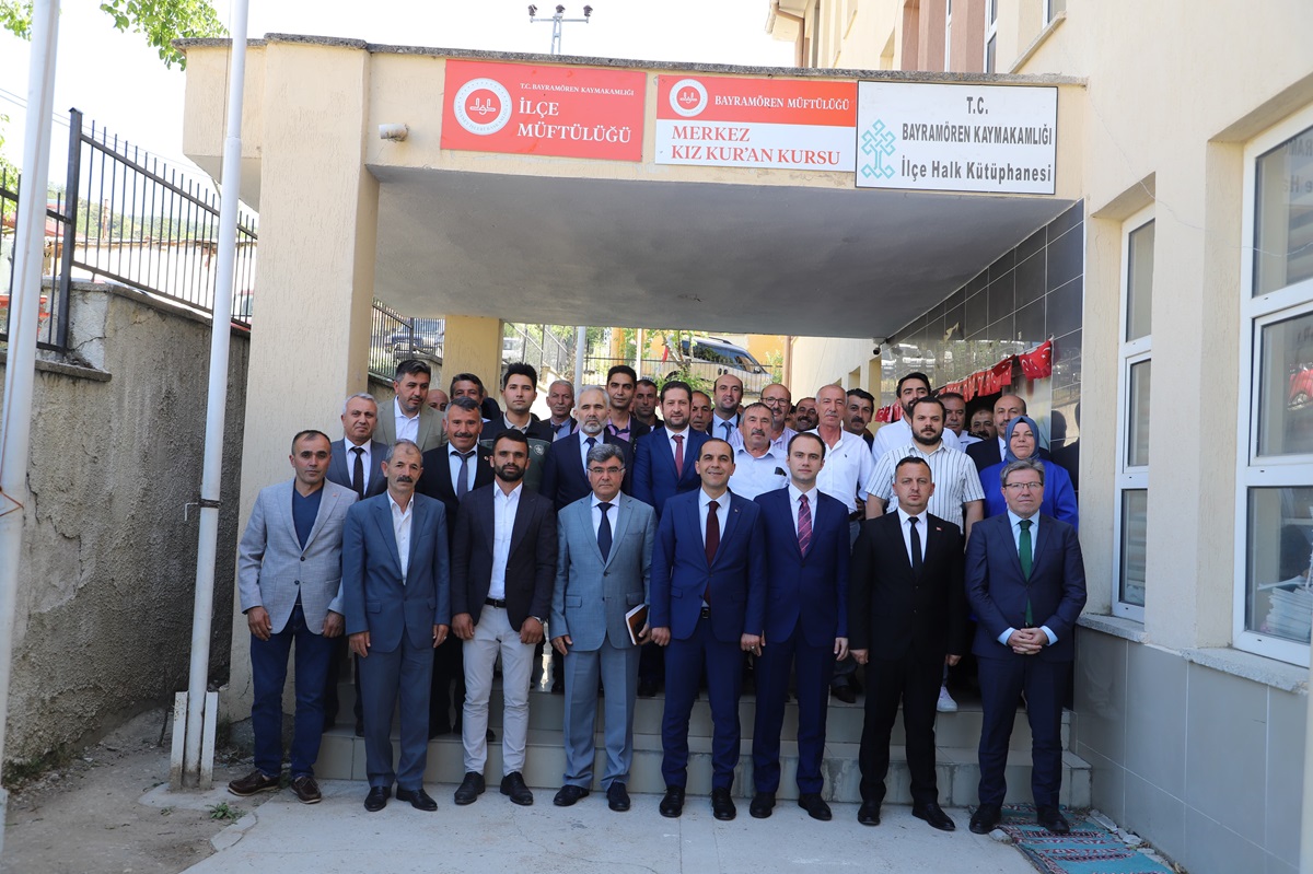 Bayramören’de muhtarlar toplantısı gerçekleştirildi