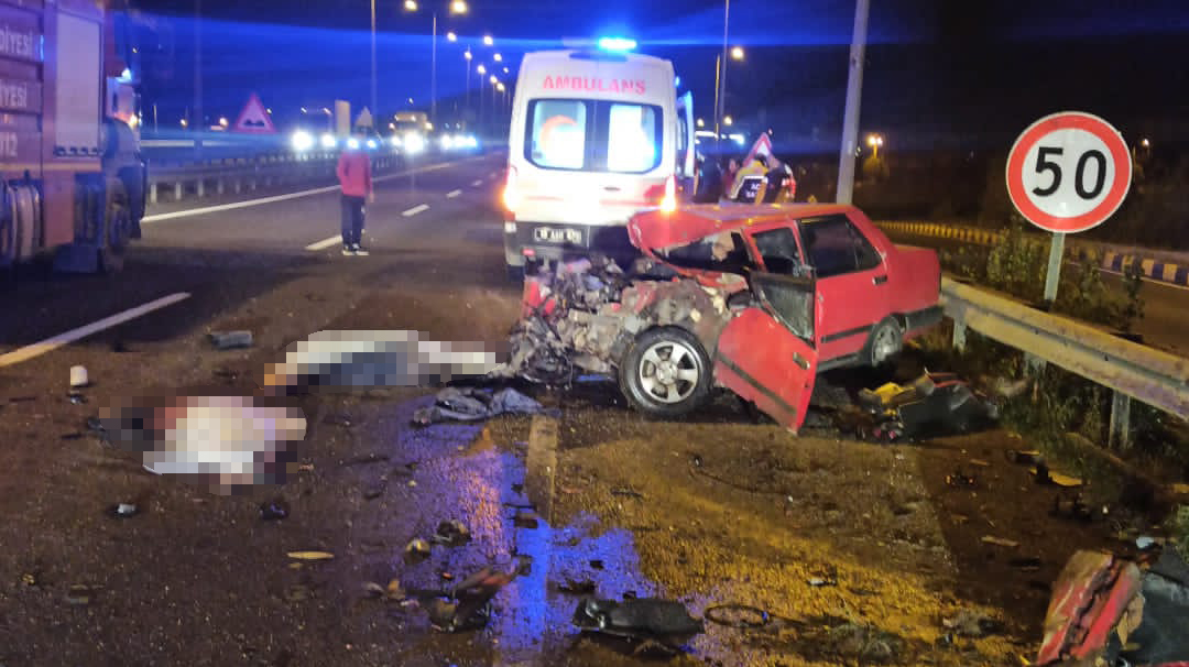 Çerkeş’te feci kaza: 2 ölü 3 yaralı