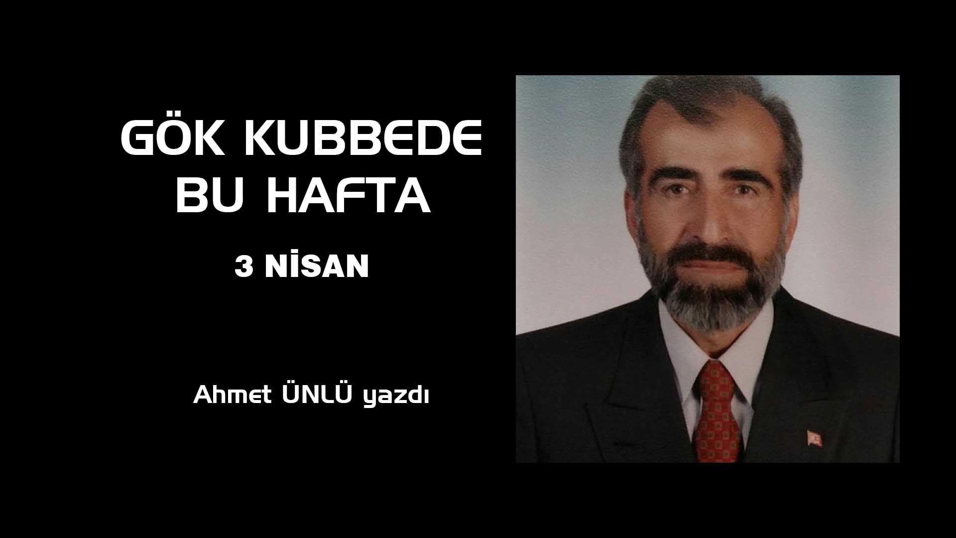Gök Kubbede Bu Hafta
